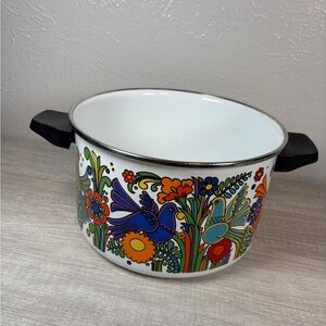 Retro design Villeroy & Boch Acapulco Large Cooking Pot 10in Wide 6in Deep